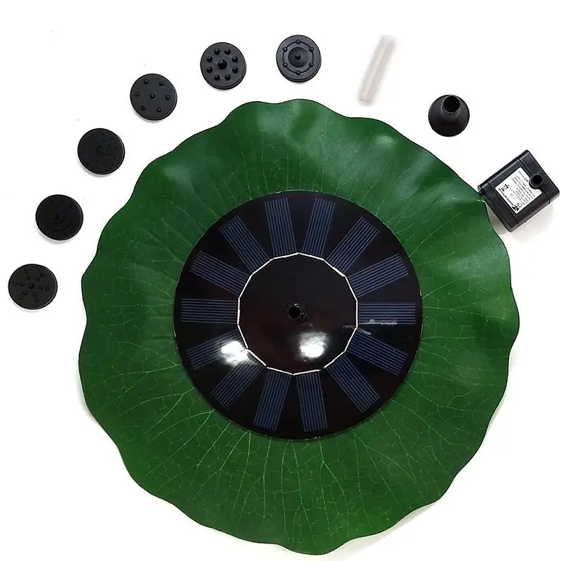 Lotus Leaf Solar Fountain Water Floating Fountain Garden Pool Pond Solar Fountain Solar Fountain Pump Home Outdoor Decoration
Lotus Leaf Solar Fountain Water Floating Fountain Garden Pool Pond Solar Fountain Solar Fountain Pump Home Outdoor Decoration