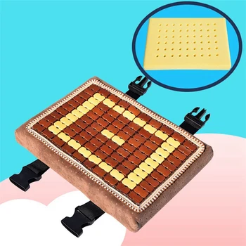 Bamboo Mat Cushion-Double-Sided Non-Shiftable Breathable Soft Chair Cushion Cover Suitable for All Seasons 34X24cm
Bamboo Mat Cushion-Double-Sided Non-Shiftable Breathable Soft Chair Cushion Cover Suitable for All Seasons 34X24cm