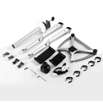 LESHP Dual Arms Laptop Combination Bracket For Laptop Computer Monitors Aluminum Alloy Combination Desk Holder
LESHP Dual Arms Laptop Combination Bracket For Laptop Computer Monitors Aluminum Alloy Combination Desk Holder