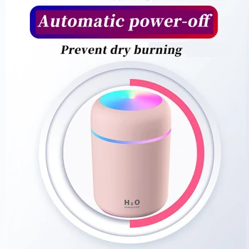 Air Humidifier 300ml Ultrasonic Aromatherapy Essential Oil Diffuser Mini USB Charging with Colorful Lights Car Home Office
Air Humidifier 300ml Ultrasonic Aromatherapy Essential Oil Diffuser Mini USB Charging with Colorful Lights Car Home Office