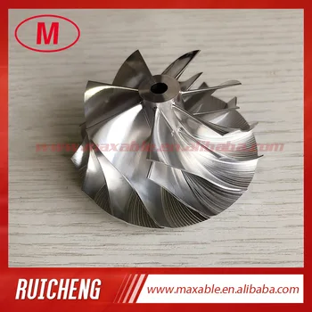 GT15-25 49.15/63.00mm 7+7 blades high performance turbo milling/aluminum 2618/billet compressor wheel 
GT15-25 49.15/63.00mm 7+7 blades high performance turbo milling/aluminum 2618/billet compressor wheel