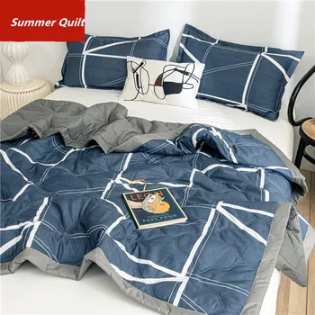 New Washed Cotton Blanket 1 Pcs Soft Breathable Blanket Thin Stripe Plaid Comforter 2020
New Washed Cotton Blanket 1 Pcs Soft Breathable Blanket Thin Stripe Plaid Comforter 2020