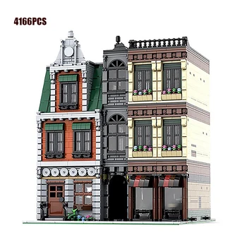 Lepining Creator Expert City Street View House Modular DownTown City Center Architecture Building Blocks Set Kids Toys
Lepining Creator Expert City Street View House Modular DownTown City Center Architecture Building Blocks Set Kids Toys