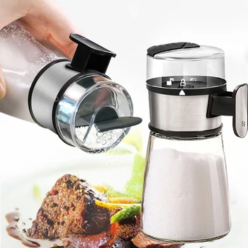 Push-Type Salt Dispenser Spice Shaker Seasoning Bottle Salt And Pepper Spice Jar Spice Container Kitchen Storage Accessories
Push-Type Salt Dispenser Spice Shaker Seasoning Bottle Salt And Pepper Spice Jar Spice Container Kitchen Storage Accessories