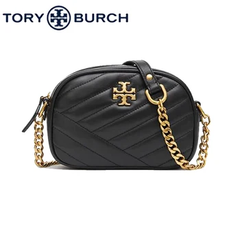 TORY BURCH Chevron-quilting Camera Bag Striped Leather Adjustable Metal Chain Strap Crossbody Bags For Women 60227
TORY BURCH Chevron-quilting Camera Bag Striped Leather Adjustable Metal Chain Strap Crossbody Bags For Women 60227