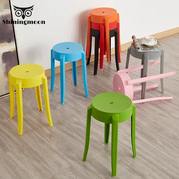 Minimalist Modern Plastic Stool Restaurant for Dining Stool Modern Home Chairs Bedroom Living Room Study Stools furniture chair
Minimalist Modern Plastic Stool Restaurant for Dining Stool Modern Home Chairs Bedroom Living Room Study Stools furniture chair