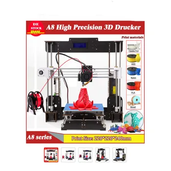 3D Printer Prusa i3 Reprap MK8 Extruder MK3 Heatbed - LCD Controller DE US Stock Power Failure Resume Printing
3D Printer Prusa i3 Reprap MK8 Extruder MK3 Heatbed - LCD Controller DE US Stock Power Failure Resume Printing