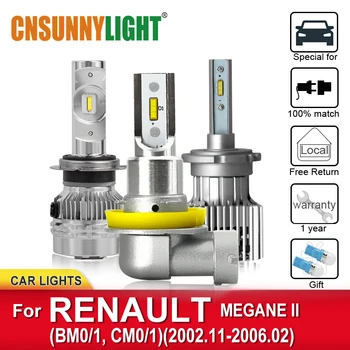 CNSUNNYLIGHT LED Auto Headlamp Bulbs For RENAULT MEGANE II BM0/1, CM0/1 2002-2006 Foglamp Bulbs Headlight Fan Styling Car Lights
CNSUNNYLIGHT LED Auto Headlamp Bulbs For RENAULT MEGANE II BM0/1, CM0/1 2002-2006 Foglamp Bulbs Headlight Fan Styling Car Lights