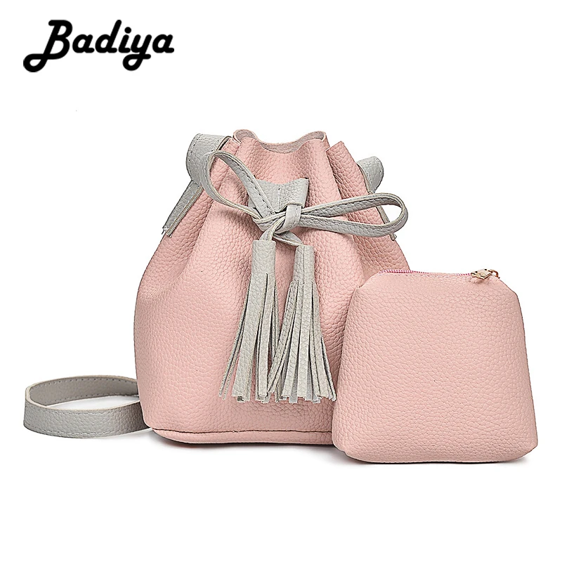 Fashion Women PU Lychee Pattern Bucket Shoulder Bag Drawstring Composite Bag Phone Coin Card Purse Child Bag Lady Crossbody Bag
Fashion Women PU Lychee Pattern Bucket Shoulder Bag Drawstring Composite Bag Phone Coin Card Purse Child Bag Lady Crossbody Bag