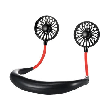 USB Mini Fan Hands-free Wearable Sports Neck Fan Portable 3 Speeds Adjustable Air Cooler Fan For Summer Outdoor Sports 
USB Mini Fan Hands-free Wearable Sports Neck Fan Portable 3 Speeds Adjustable Air Cooler Fan For Summer Outdoor Sports