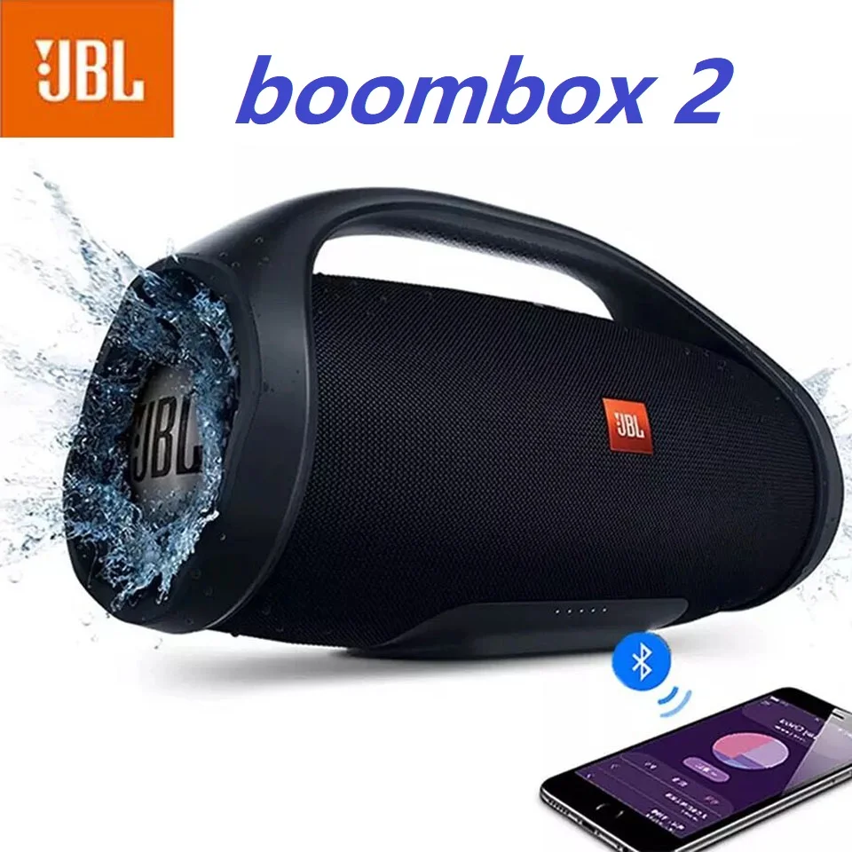 Bluetooth-Колонка Jbl Boombox 2 водонепроницаемая с сабвуфером | Электроника
