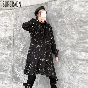 SuperAen Women's Suit Jackets Pluz Size Fashion Casual Ladies Jackets Spring New 2020 Korean Style Women Clothing 
SuperAen Women's Suit Jackets Pluz Size Fashion Casual Ladies Jackets Spring New 2020 Korean Style Women Clothing