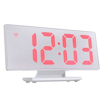 LED Mirror Surface Electronic Alarm Clock Digital Screen Bedside Alarm Clock Snooze Function For Outdoor Travel Household Decor
LED Mirror Surface Electronic Alarm Clock Digital Screen Bedside Alarm Clock Snooze Function For Outdoor Travel Household Decor