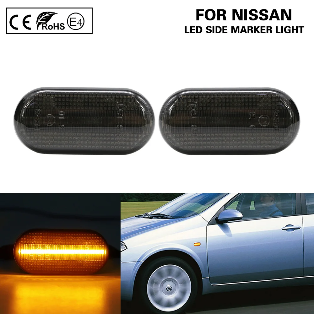 Smoke LED side marker light turn signal lamp for Smart FORTWO 453 14-18 Renault OPEL NISSAN DACIA
Smoke LED side marker light turn signal lamp for Smart FORTWO 453 14-18 Renault OPEL NISSAN DACIA