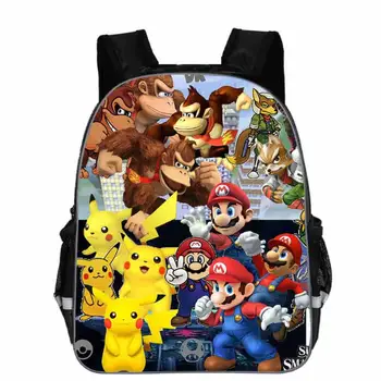 Cartoon super Mario backpack cute bag kindergarten kids rucksack beautiful Popular pattern boys girls Backpack
Cartoon super Mario backpack cute bag kindergarten kids rucksack beautiful Popular pattern boys girls Backpack