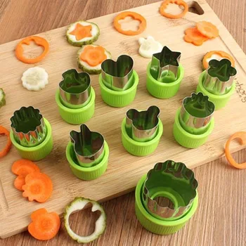 9Pcs/set Fruit Cutter Mold Rice Vegetable Flowers Cartoon Cutter Mold Stainless Steel Cake Cookie Biscuit Cutting Shape Tools
9Pcs/set Fruit Cutter Mold Rice Vegetable Flowers Cartoon Cutter Mold Stainless Steel Cake Cookie Biscuit Cutting Shape Tools
