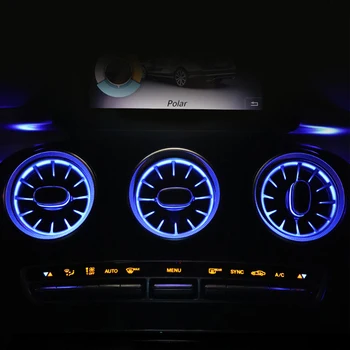12 colors LED turbine for Mercedes Benz GLA CLA W177 front air conditioning vent AC outlet vent ambient light upgrade LED light
12 colors LED turbine for Mercedes Benz GLA CLA W177 front air conditioning vent AC outlet vent ambient light upgrade LED light