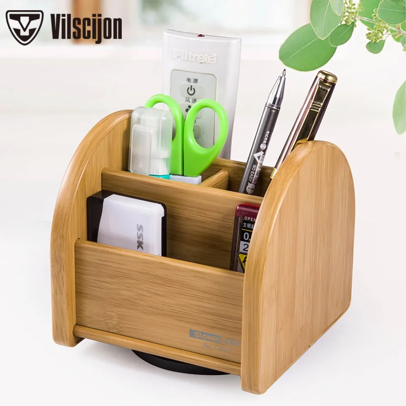 Desk Storage Box Wood Pen Holder Multi-function Desk Office Supplies Stationery Pen holders New Rotate Vilscijon C2033
Desk Storage Box Wood Pen Holder Multi-function Desk Office Supplies Stationery Pen holders New Rotate Vilscijon C2033