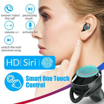 4000mAh Handsfree IPX7 Waterproof Wireless Earphone Rechargeable Bluetooth 5.0 Music In-Ear Binaural Outdoor Sports Cap
4000mAh Handsfree IPX7 Waterproof Wireless Earphone Rechargeable Bluetooth 5.0 Music In-Ear Binaural Outdoor Sports Cap