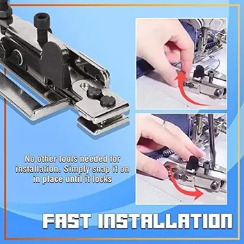 Sewing Presser Foot Zipper Invisible Line Positioning for Sewing Machine Household Sewing Machine Parts Tools Home DIY #R15
Sewing Presser Foot Zipper Invisible Line Positioning for Sewing Machine Household Sewing Machine Parts Tools Home DIY #R15