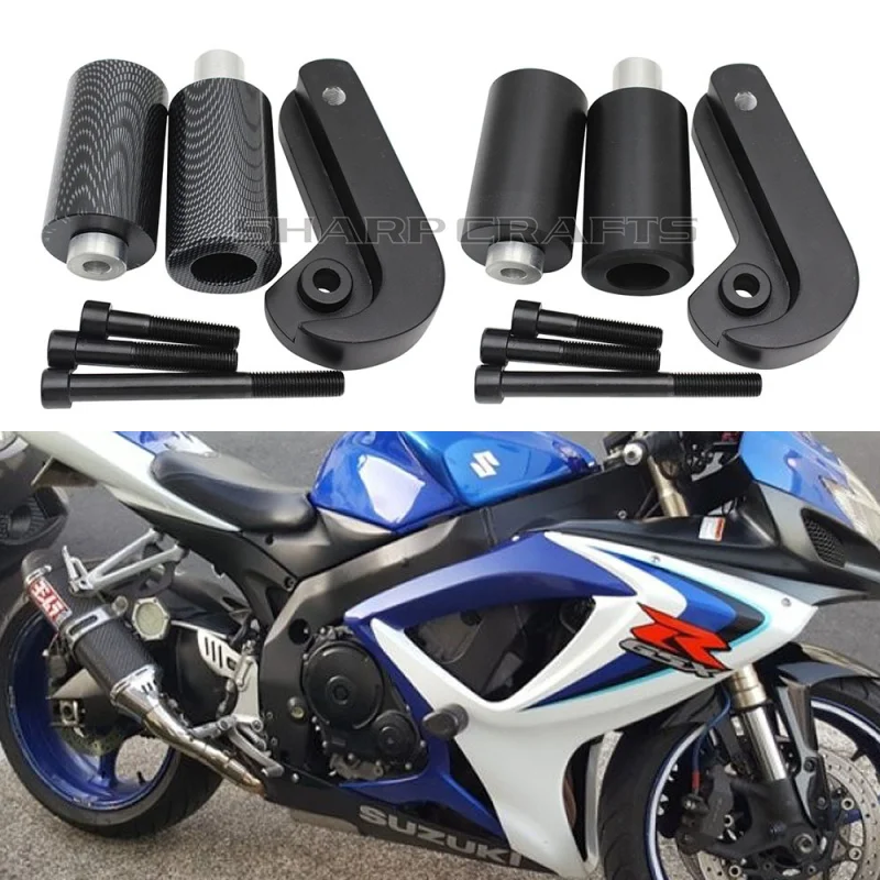 Motorcycle Parts No Cut Frame Sliders Crash Falling Protection For SUZUKI GSXR600 GSXR750 GSXR 600 750 2006 2007 2008 2009 2010
Motorcycle Parts No Cut Frame Sliders Crash Falling Protection For SUZUKI GSXR600 GSXR750 GSXR 600 750 2006 2007 2008 2009 2010