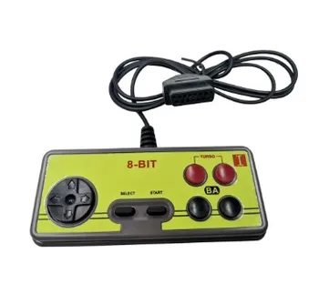Japanese 8-bit console style 15Pin Plug Cable Controller GamePad with Turbo A B Button
Japanese 8-bit console style 15Pin Plug Cable Controller GamePad with Turbo A B Button