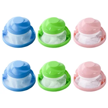 6pcs Washing Machine Filtration Bag Laundry Filter Bag Net Floating Lint Hair Catcher Mesh Pouch (Random Color)
6pcs Washing Machine Filtration Bag Laundry Filter Bag Net Floating Lint Hair Catcher Mesh Pouch (Random Color)
