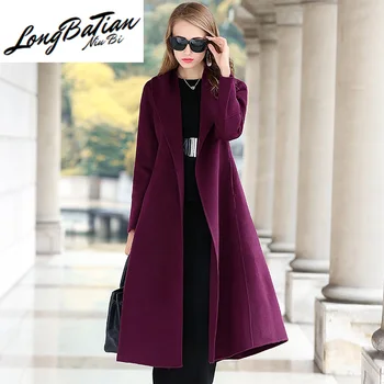 Wool Double Side Coat Female Autumn Winter Jacket Long Woolen Coats and Jackets Women Korean Outwear MY3832
Wool Double Side Coat Female Autumn Winter Jacket Long Woolen Coats and Jackets Women Korean Outwear MY3832