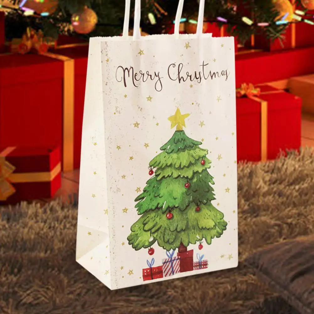 5pcs christmas paper gift box bags 2020 christmas