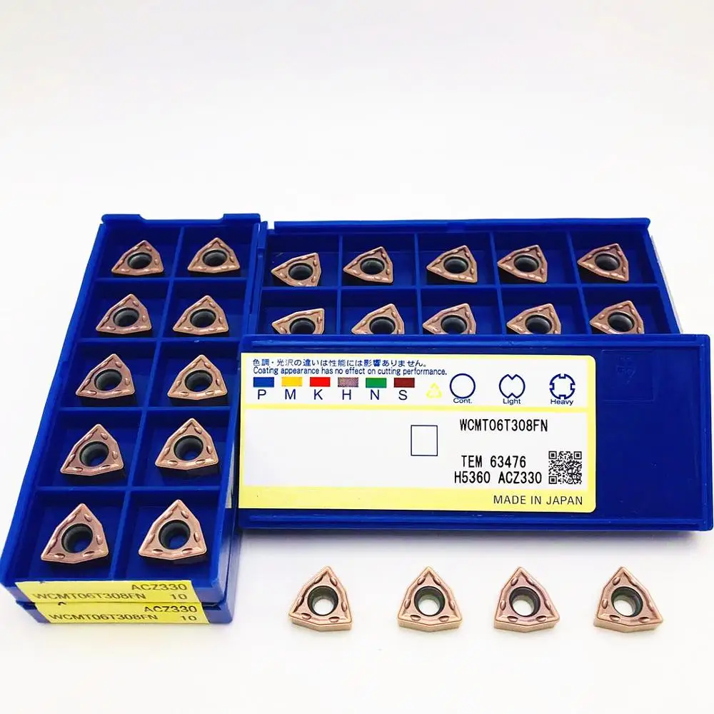 100PCS carbide blade WCMT06T308 FN ACZ330 turning CNC lathe parts tool WCMT 06T308 for U drilling lathe blade WCMT
100PCS carbide blade WCMT06T308 FN ACZ330 turning CNC lathe parts tool WCMT 06T308 for U drilling lathe blade WCMT
