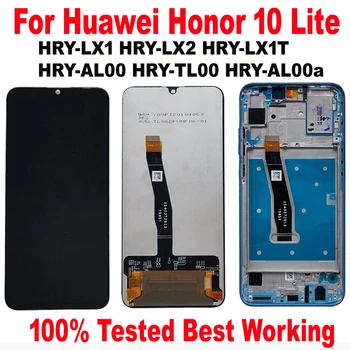 Best Working LCD Display Touch Screen Digitizer Assembly Sensor + Frame For Huawei Honor 10 Lite HRY-LX1 HRY-LX2 Phone Pantalla
Best Working LCD Display Touch Screen Digitizer Assembly Sensor + Frame For Huawei Honor 10 Lite HRY-LX1 HRY-LX2 Phone Pantalla