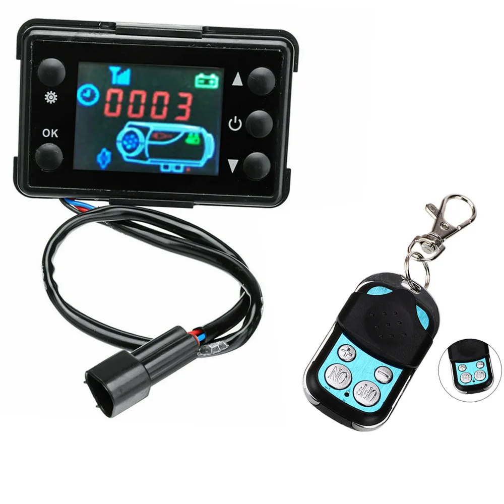 Universal 12V/24V LCD Monitor Switch+Remote Control Accessories For Car Track Diesels Air Heater Parking Heater Controller Kit
Universal 12V/24V LCD Monitor Switch+Remote Control Accessories For Car Track Diesels Air Heater Parking Heater Controller Kit