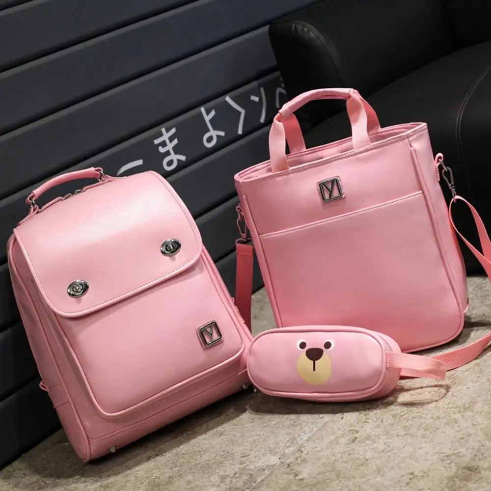 Cartoon Backpack for Women 3pcs/set School Backpacks Girls and Boys Satchel Waterproof PU School Bags for Teenager
Cartoon Backpack for Women 3pcs/set School Backpacks Girls and Boys Satchel Waterproof PU School Bags for Teenager