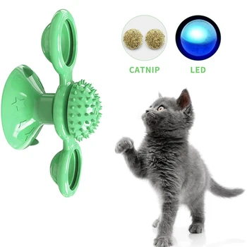 Funny Windmill Pet Cat Toy Turntable Toy Cat Brush With Spinning Windmill Suction Cat Interactive Toy Cat Training Toys
Funny Windmill Pet Cat Toy Turntable Toy Cat Brush With Spinning Windmill Suction Cat Interactive Toy Cat Training Toys