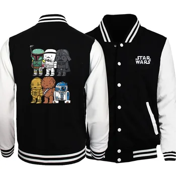 Star Wars Cartoon Print Funny Jackets 2019 Winter Men Baseball Jackets Casual Hoodie Men Sportswear Plus Size Fashion Streetwear
Star Wars Cartoon Print Funny Jackets 2019 Winter Men Baseball Jackets Casual Hoodie Men Sportswear Plus Size Fashion Streetwear