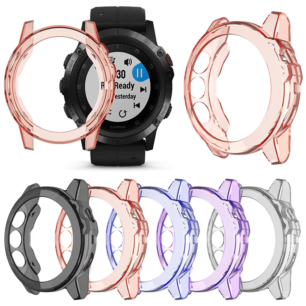 Soft Lightweight Protector Cover for Garmin Fenix 5X Case TPU Bumper for Fenix 5 X Smart Watch Frame Accessories
Soft Lightweight Protector Cover for Garmin Fenix 5X Case TPU Bumper for Fenix 5 X Smart Watch Frame Accessories
