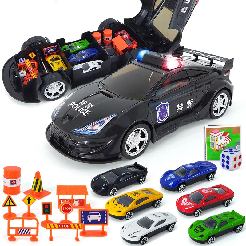 23 Pcs/set Rubber Police Model Car Simulation Sound Light with Alloy Mini Car Traffic Signs Map Birthday Gift Toy for Boys Y168
23 Pcs/set Rubber Police Model Car Simulation Sound Light with Alloy Mini Car Traffic Signs Map Birthday Gift Toy for Boys Y168