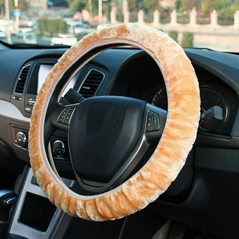 1PCS Durabel High Quality Pure Wool Warm Plush Winter Car Steering Wheel Cover Universal Anti-slip Steering Wheel Hubs NEW
1PCS Durabel High Quality Pure Wool Warm Plush Winter Car Steering Wheel Cover Universal Anti-slip Steering Wheel Hubs NEW