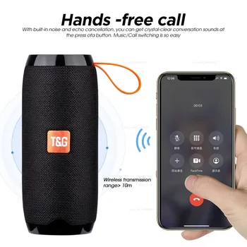 Outdoor Bluetooth Speaker Portable Wireless Sound Column Home Mini Music Player Dual Speakers Fabric Subwoofer Support SD Card
Outdoor Bluetooth Speaker Portable Wireless Sound Column Home Mini Music Player Dual Speakers Fabric Subwoofer Support SD Card