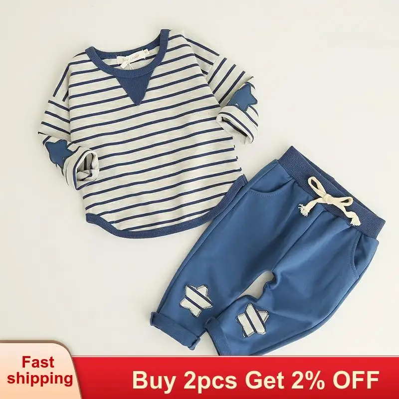 Summer Baby Boys Clothes for Boy T-shirt and Pants Children Clothing 1 2 3 4 5 Years Fashion Cotton Letter Print Sport Suit
Summer Baby Boys Clothes for Boy T-shirt and Pants Children Clothing 1 2 3 4 5 Years Fashion Cotton Letter Print Sport Suit