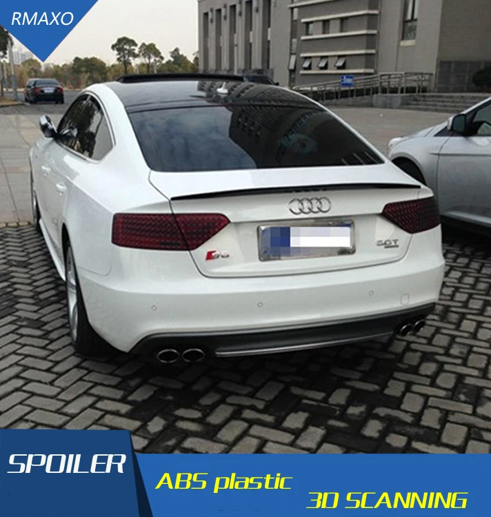 Спойлер для Audi A5 Автомобильный задний спойлер из АБС-материала 2014-2017 | Автомобили