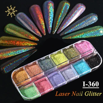 12 Grids/Box Nail Glitter Laser Holographic Nail Art Glitter Trendy Pigment Chrome Nail Powder Nail Art Decoration K510
12 Grids/Box Nail Glitter Laser Holographic Nail Art Glitter Trendy Pigment Chrome Nail Powder Nail Art Decoration K510
