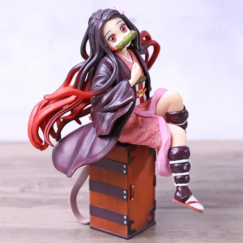 Anime Demon Slayer: Kimetsu no Yaiba generation Kamado Nezuko Sitting on the box PVC Action Figure Model Toys Gift
Anime Demon Slayer: Kimetsu no Yaiba generation Kamado Nezuko Sitting on the box PVC Action Figure Model Toys Gift