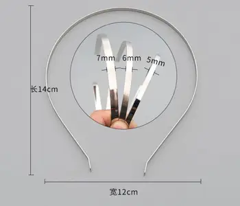 20Pcs Metal Stainless Steel Hair Band Width 3MM 4MM 5MM 6MM 7MM 10MM Hairband for Women Diy Hair Accessories
20Pcs Metal Stainless Steel Hair Band Width 3MM 4MM 5MM 6MM 7MM 10MM Hairband for Women Diy Hair Accessories