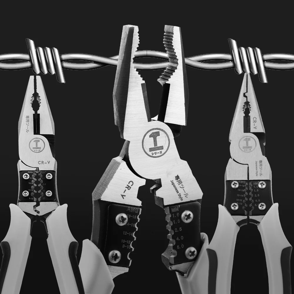 Multi-Function Wire Cutters / Labor-Saving Vise Multi-Size Industrial-Grade Wire Cutters Multi-Function Manual Pliers
Multi-Function Wire Cutters / Labor-Saving Vise Multi-Size Industrial-Grade Wire Cutters Multi-Function Manual Pliers