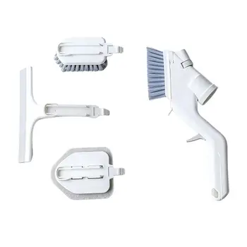 1 Set Multi-function Water Spray Floor Brush Bathroom Glass Brush Tile Cleaning Set Gap Cleaning Brush for Home
1 Set Multi-function Water Spray Floor Brush Bathroom Glass Brush Tile Cleaning Set Gap Cleaning Brush for Home