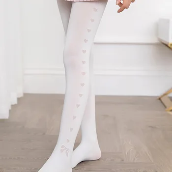 Girls pantyhose velvet autumn summer thin Korea love children's stockings pantyhose girls white Tights 
Girls pantyhose velvet autumn summer thin Korea love children's stockings pantyhose girls white Tights