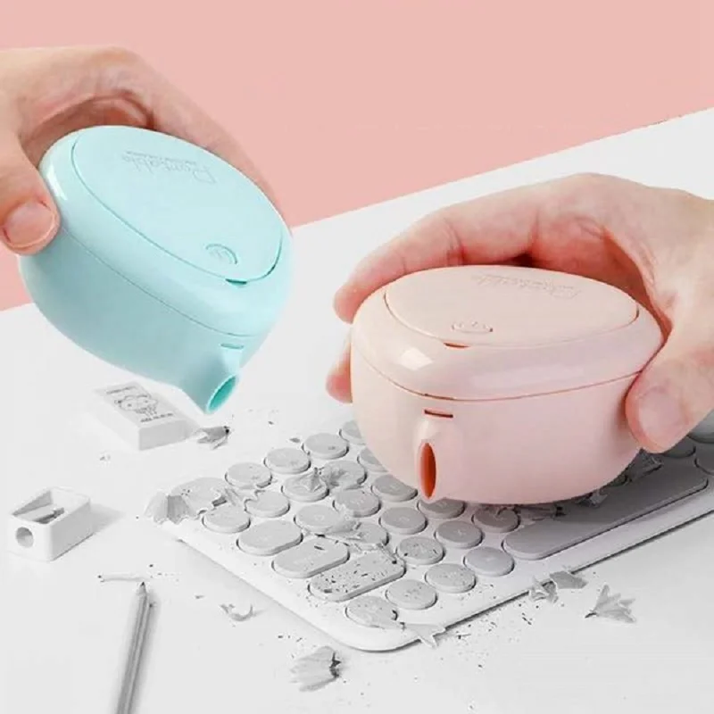 Desktop Vacuum Cleaner, Mini Table Dust er, Handheld Cordless Tabletop Vacuum Cleaning for Keyboard Office
Desktop Vacuum Cleaner, Mini Table Dust er, Handheld Cordless Tabletop Vacuum Cleaning for Keyboard Office