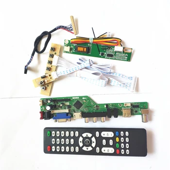 For LTN154AT07-F02/F03 VGA HDMI AV USB RF T.V56 controller board LCD display panel 1CCFL 30Pin LVDS Remote+Inverter+keyboard Kit
For LTN154AT07-F02/F03 VGA HDMI AV USB RF T.V56 controller board LCD display panel 1CCFL 30Pin LVDS Remote+Inverter+keyboard Kit