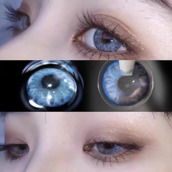 Different styles 2pcs/pair Ice Flower Colored Contact Lens Cosmetic Contacts Lenses Eye Color
Different styles 2pcs/pair Ice Flower Colored Contact Lens Cosmetic Contacts Lenses Eye Color